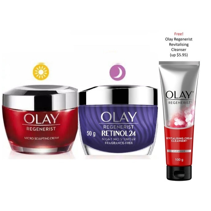 📌✨️Olay 50g Retinol24 Regenerist Night Moisturiser Cream