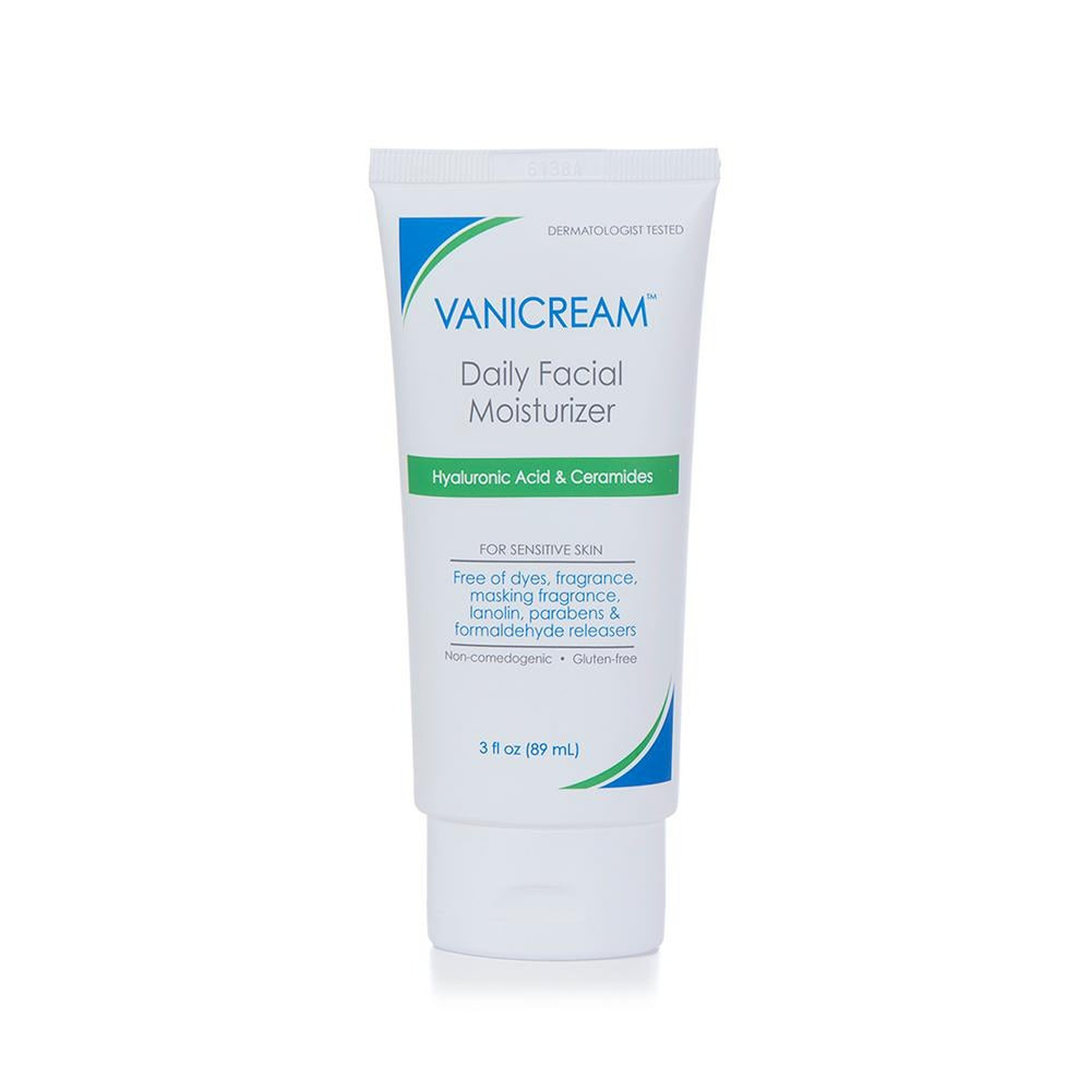 ๐บ๐ธ Vanicream 89ml Daily Facial Moisturizer With Hyaluronic Acid For Sensitive Skin