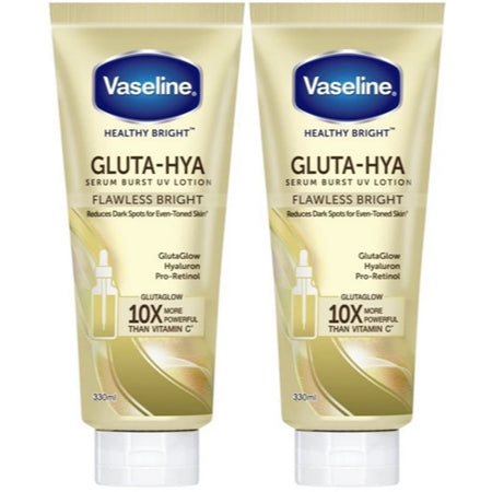 📌✨️Vaseline Gluta-Hya 2-pack 330ml/300ml/290ml/200ml Serum Burst Whitening/Brightening Lotions