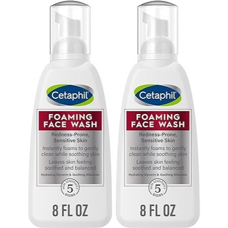 ๐บ๐ธ CETAPHIL Redness Relieving Facial Moisturizer Day SPF 40 50ml/Night Cream/Face Wash 237ml