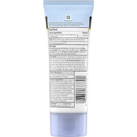 ๐บ๐ธ Neutrogena SPF70/50 Sunscreen 198ml/88ml/50ml Ultra Sheer Age-Shield Face Serum Zinc Mineral Kid