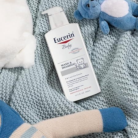 Eucerin 400ml Baby Wash & Shampoo: Gentle Care for Your Baby's Delicate Skin and Hair