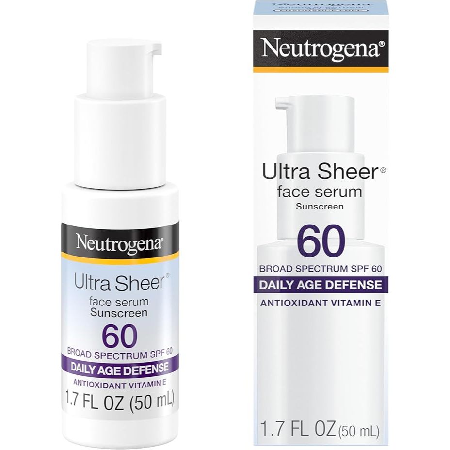 ๐บ๐ธ Neutrogena SPF70/50 Sunscreen 198ml/88ml/50ml Ultra Sheer Age-Shield Face Serum Zinc Mineral Kid
