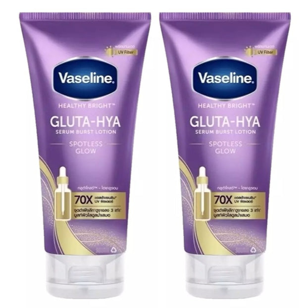 📌✨️Vaseline Gluta-Hya 2-pack 330ml/300ml/290ml/200ml Serum Burst Whitening/Brightening Lotions