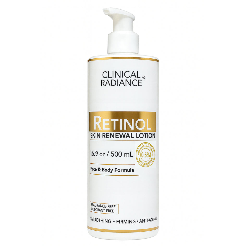 📌✨️Retinol 500ml Clinical Radiance Advanced Lotion Skin Wrinkle Renewal For Face and Body Retinol