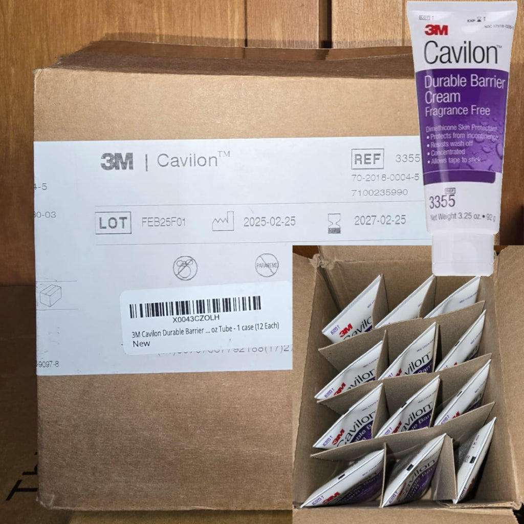 π¦πΊπΈ 1 Original Box (12pcs) Cavilon 3M 92g Cream/236g Skin Cleanser Durable Barrier β Unscented