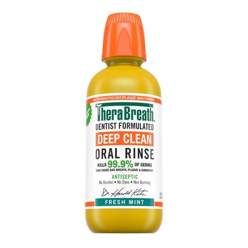🇺🇸 TheraBreath 473ml Mouthwash Oral Rinse Icy/Mild/Fresh/Sparkle/Tingling/Chamomile Mint