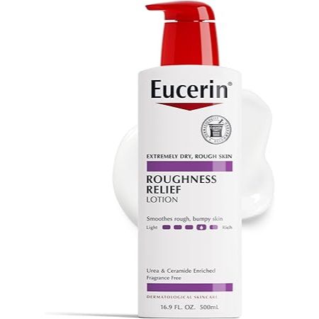 Eucerin 500ml Roughness Relief Lotion - Full Body Lotion for Extremely Dry, Rough Skin
