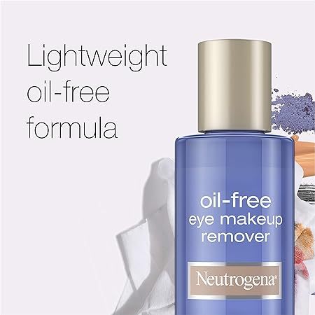 🇺🇸 Neutrogena Eye Makeup Remover Cleanser 162ml/236ml/Towelettes Lips Sensitive Oil-Free Liquid