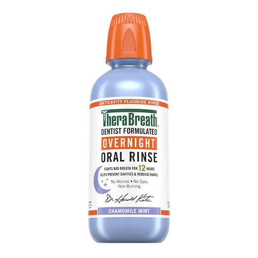 🇺🇸 TheraBreath 473ml Mouthwash Oral Rinse Icy/Mild/Fresh/Sparkle/Tingling/Chamomile Mint