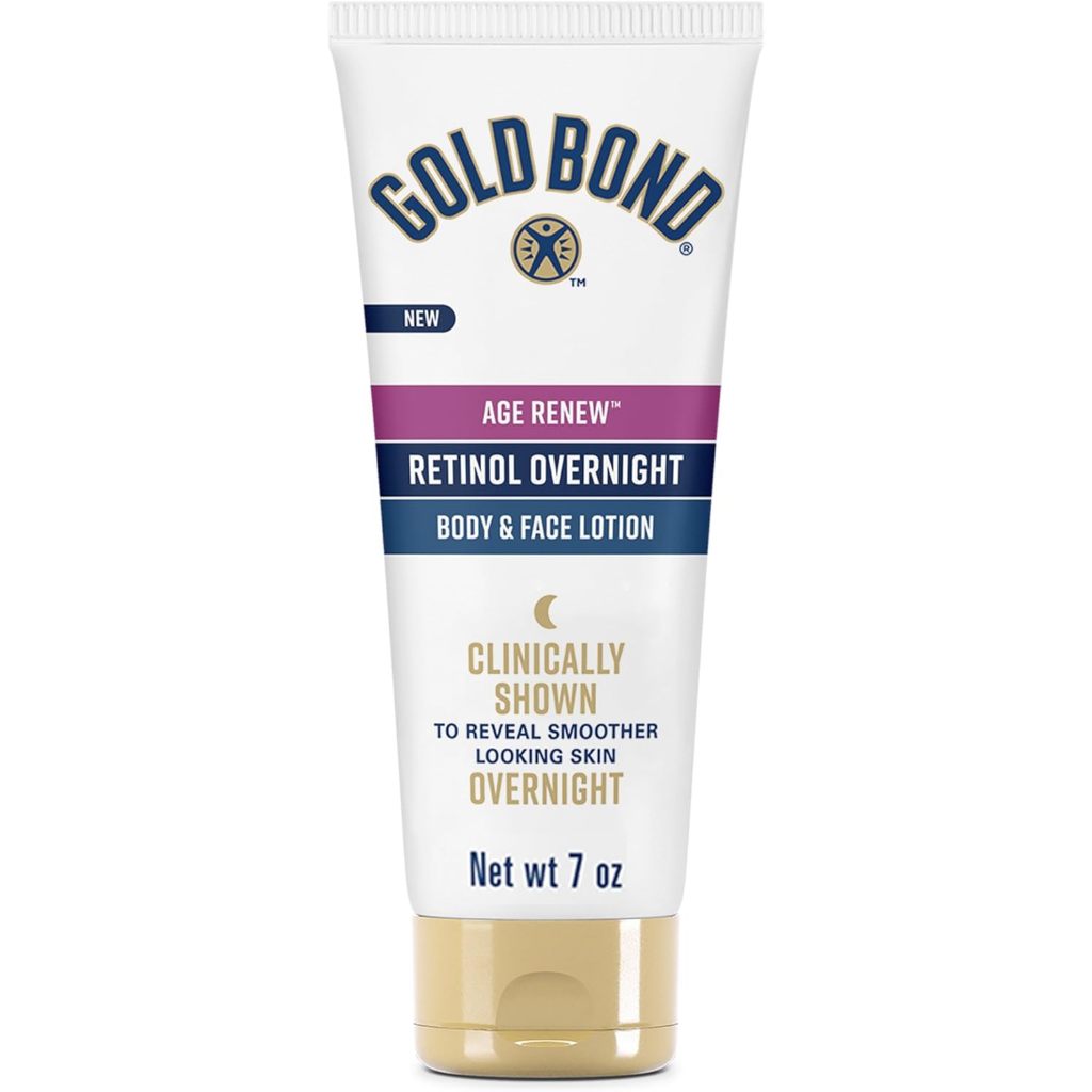 📌✨ 4x/8x Gold Bond 198ml Retinol Lotion Body & Face Peptide Overnight Age Renew