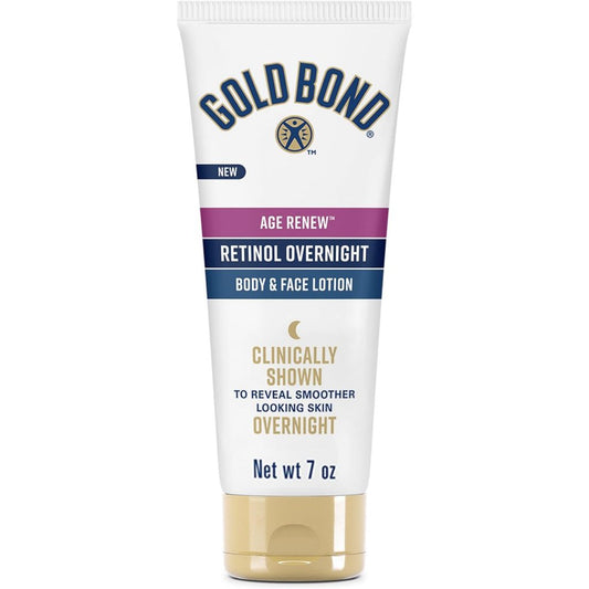 📌✨ 4x/8x Gold Bond 198ml Retinol Lotion Body & Face Peptide Overnight Age Renew