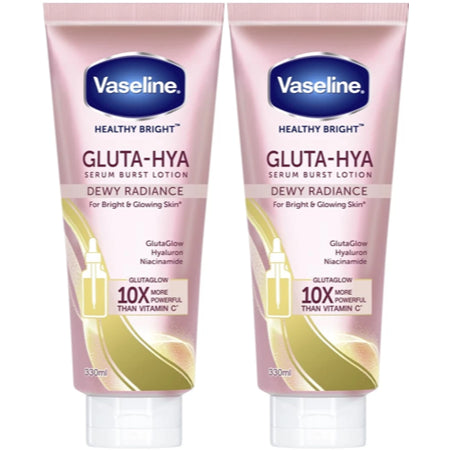 📌✨️Vaseline Gluta-Hya 2-pack 330ml/300ml/290ml/200ml Serum Burst Whitening/Brightening Lotions
