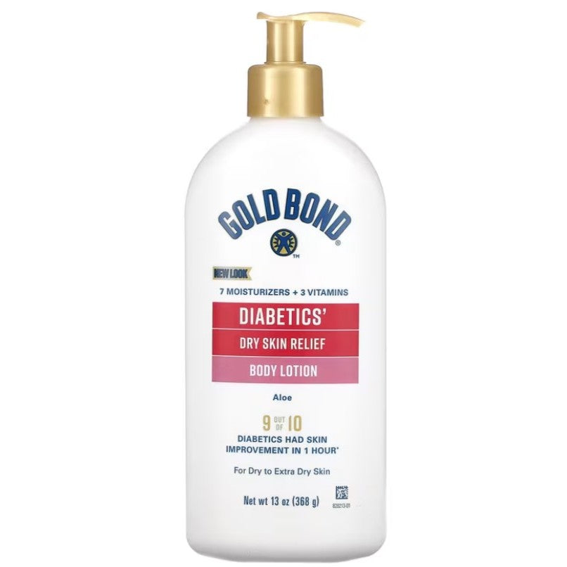 🇺🇸 Gold Bond 368g Diabetic/Firming/Retinol Lotion Dry Skin Relief Aging Body Lotion