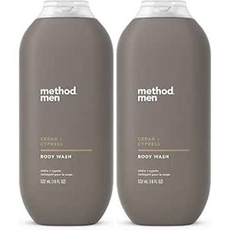 🇺🇸 Method 828ml Body Wash w/Pump Men Sea Surf/Pure Peace Large