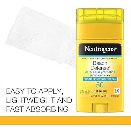 🇺🇸 Neutrogena SPF50 42g Sunscreen Stick Beach Defense 42g