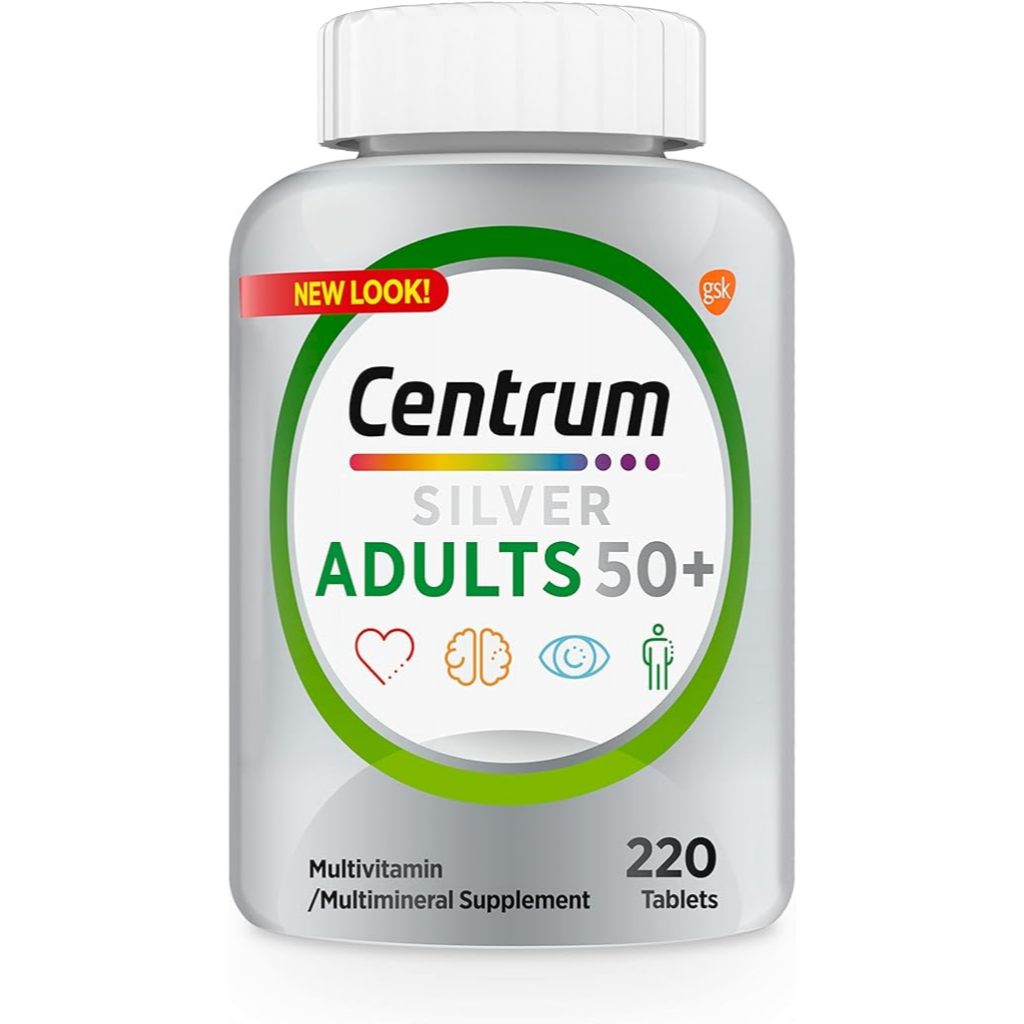 🇺🇸 Centrum Multivitamin Silver 50+/Kids/Women/Men/Adult 170/200/220/280 tablets/gummies