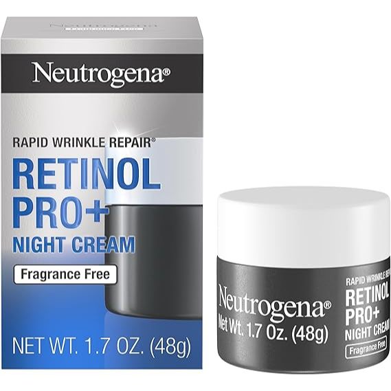 🇺🇸 Neutrogena 48g Retinol Pro+ Night Cream Rapid Wrinkle Repair Facial Moisturizer