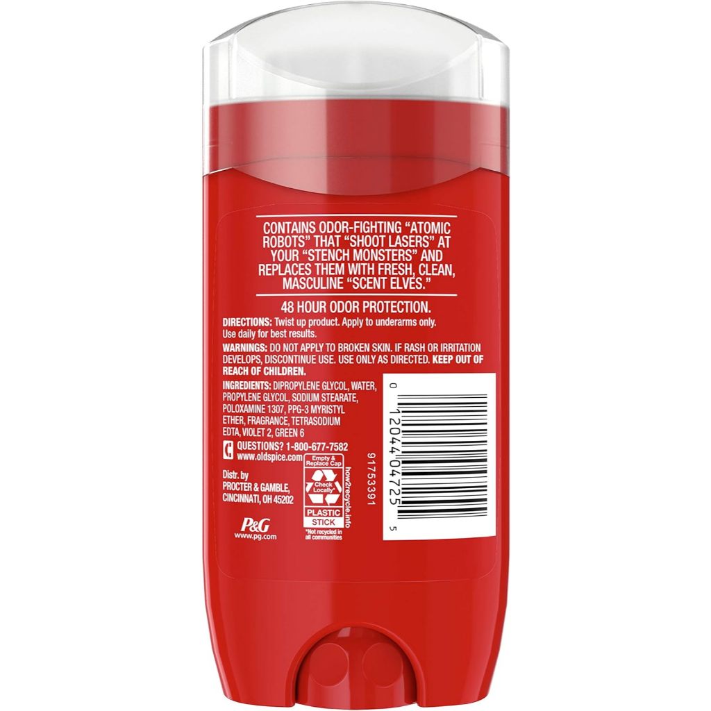🇺🇸Old Spice 85g Aluminum Free Deodorant for Men, High Endurance Refresh