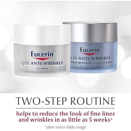 🇩🇪 Eucerin Q10 48g Pro-Retinol Night Cream/Anti Wrinkle Sensitive Skin Face Creme