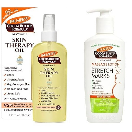 🇺🇸 Palmer's 250ml Massage Lotion for Stretch Marks and Pregnancy Firming Skin, Bust, Tummy