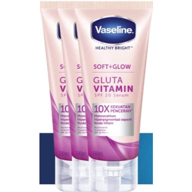 📌✨️Vaseline Gluta-Hya 2-pack 330ml/300ml/290ml/200ml Serum Burst Whitening/Brightening Lotions