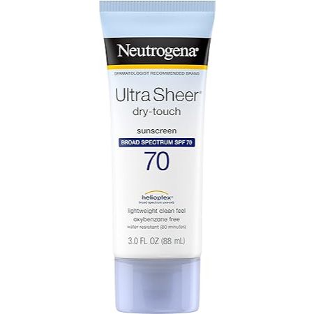🇺🇸 Neutrogena SPF70/50 Sunscreen 198ml/88ml/50ml Ultra Sheer Age-Shield Face Serum Zinc Mineral Kid