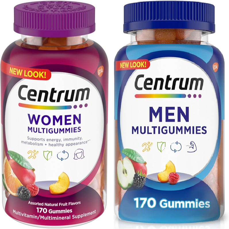 Centrum 170 MultiGummies Gummy Multivitamin for Women & Men