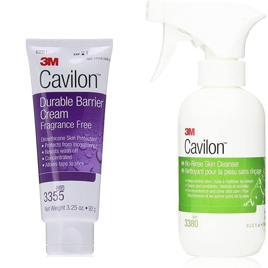 🇺🇸 Cavilon 3M 92g Cream/236g Skin Cleanser Durable Barrier – Unscented