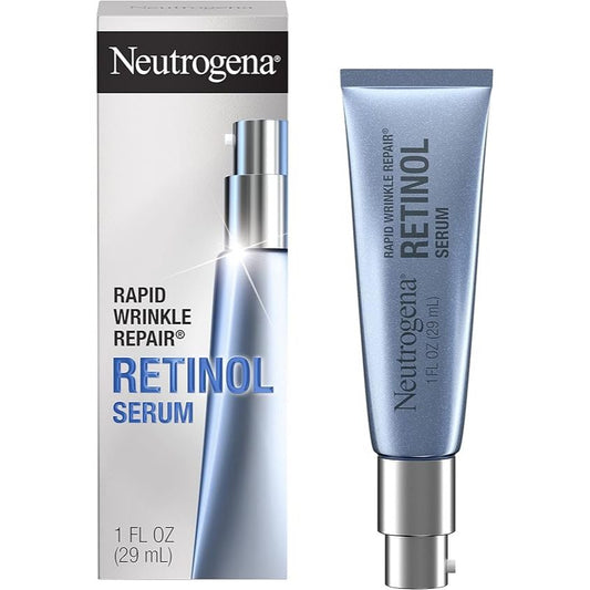 🇺🇸 Neutrogena 29ml Retinol Serum Rapid Wrinkle Repair w/ Hyaluronic Acid & Glycerin