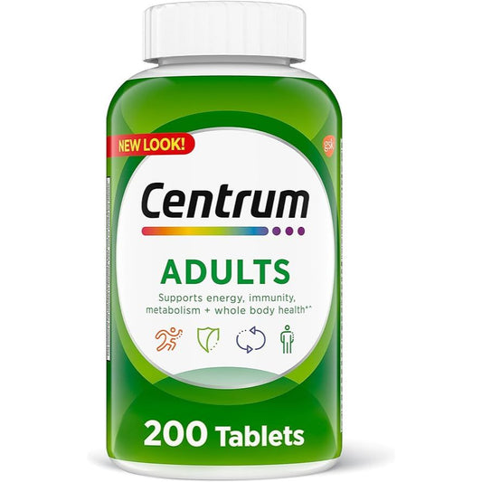 🇺🇸 Centrum Adults/Men/Women Multivitamin 200 tablets