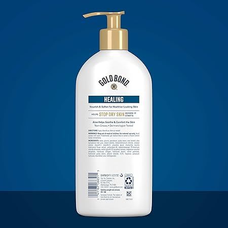 USA🇺🇸 Product| Gold Bond 396ml Aloe Healing Hydrating Skin Lotion