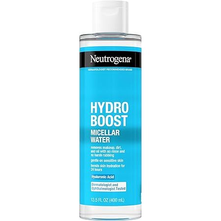 🇺🇸 Neutrogena Hydro Boost 400ml Micellar Water with Hydrating Hyaluronic Acid