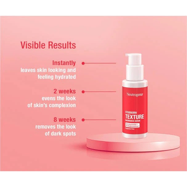 🇺🇸 Neutrogena 29ml Niacinamide Serum Stubborn Texture Resurfacing w/ Neoglucosamine