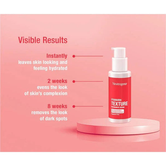 🇺🇸 Neutrogena 29ml Niacinamide Serum Stubborn Texture Resurfacing w/ Neoglucosamine