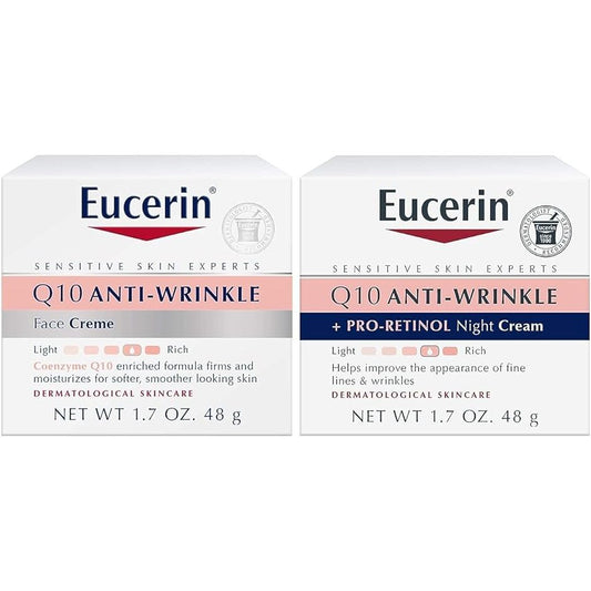 🇩🇪 Eucerin Q10 48g Pro-Retinol Night Cream/Anti Wrinkle Sensitive Skin Face Creme