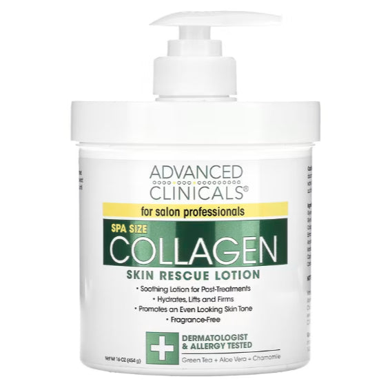 🇺🇸 Advanced Clinicals 454g Retinol Face Body Firming Cream Fragrance-Free