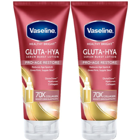 📌✨️Vaseline Gluta-Hya 2-pack 330ml/300ml/290ml/200ml Serum Burst Whitening/Brightening Lotions