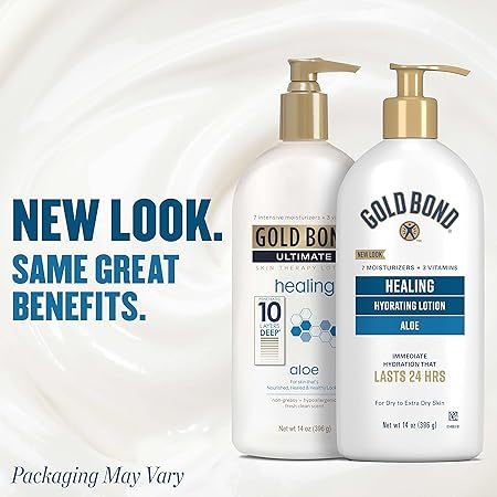 USA🇺🇸 Product| Gold Bond 396ml Aloe Healing Hydrating Skin Lotion