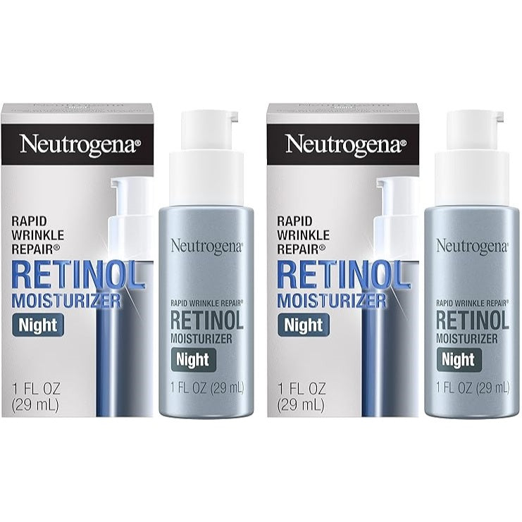 🇺🇸 Neutrogena 29ml Retinol Night Cream/Day SPF30/Serum/15ml Eye Rapid Visible Anti-Wrinkle Repair