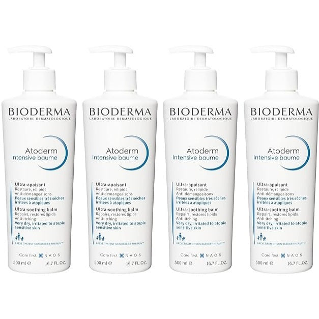 🇫🇷 4x/6x Bioderma 500ml Atoderm Intensive Baume Balm (pack of 4/6)