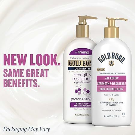 🇺🇸 Gold Bond 368g Diabetic/Firming/Retinol Lotion Dry Skin Relief Aging Body Lotion