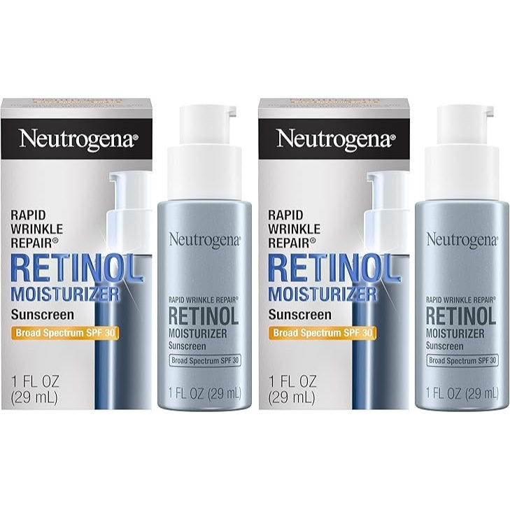 🇺🇸 Neutrogena 29ml Retinol Night Cream/Day SPF30/Serum/15ml Eye Rapid Visible Anti-Wrinkle Repair