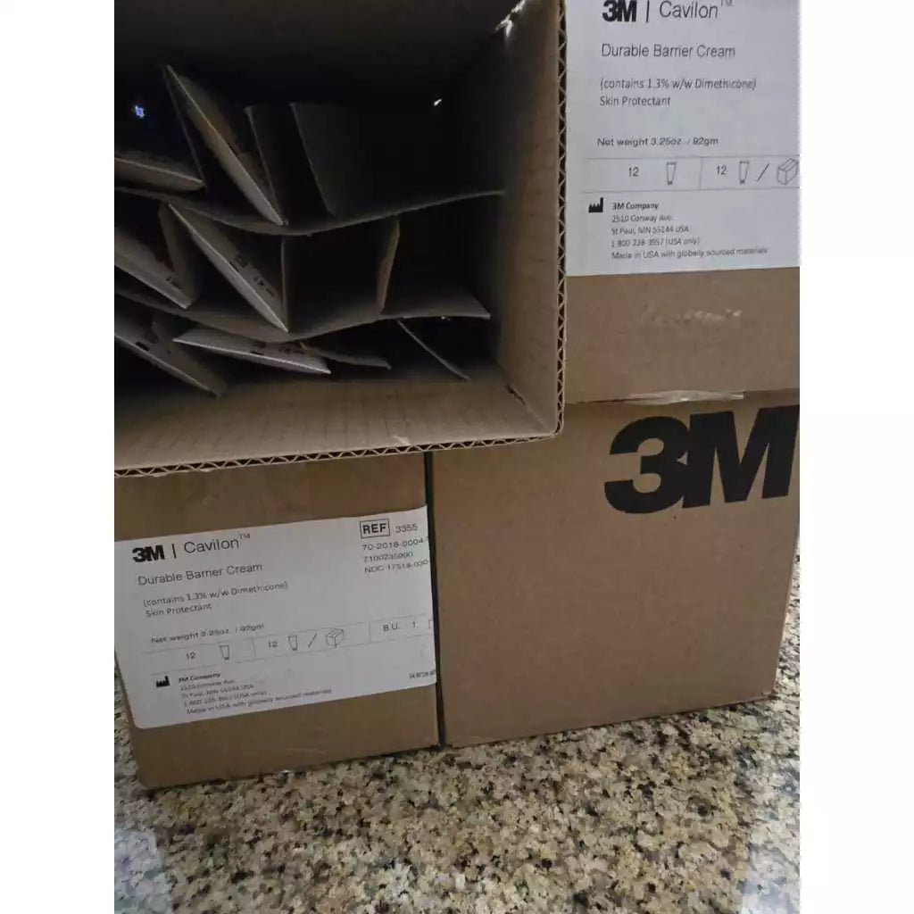 📦🇺🇸 1 Original Box (12pcs) Cavilon 3M 92g Cream/236g Skin Cleanser Durable Barrier – Unscented